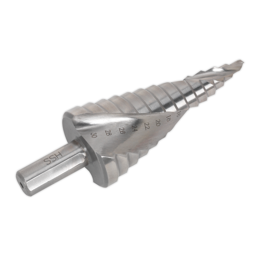 Spiral Flute HSS 4341 Step Drill Bit 4-30mm
