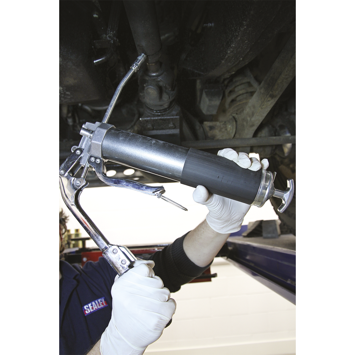 Heavy-Duty 3-Way Fill 2-Way Operating Grease Gun (AK48)