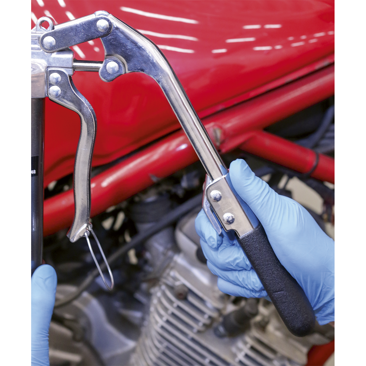 Heavy-Duty 3-Way Fill 2-Way Operating Grease Gun (AK48)