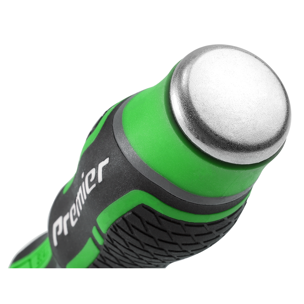 Premier Extra-Long Hammer-Thru Screwdriver Set 450mm 3pc - Hi-Vis Green
