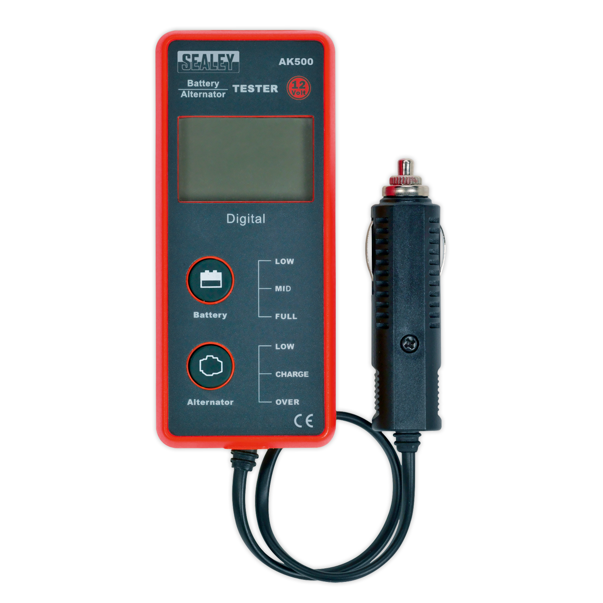 Battery & Alternator Tester with LCD Screen 12V