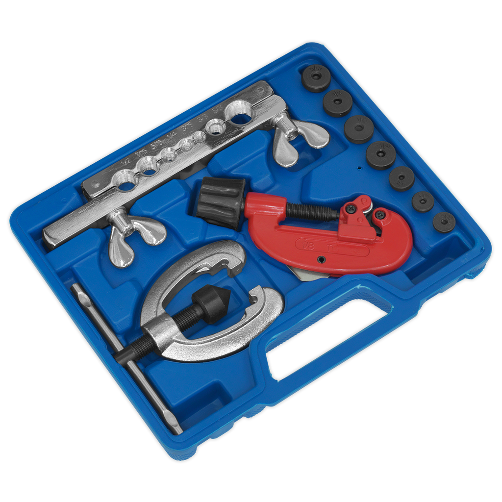 Premier Pipe Flaring & Cutting Kit 10pc