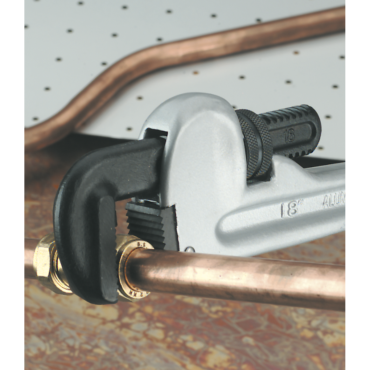 Premier Aluminium Alloy Pipe Wrench European Pattern 610mm