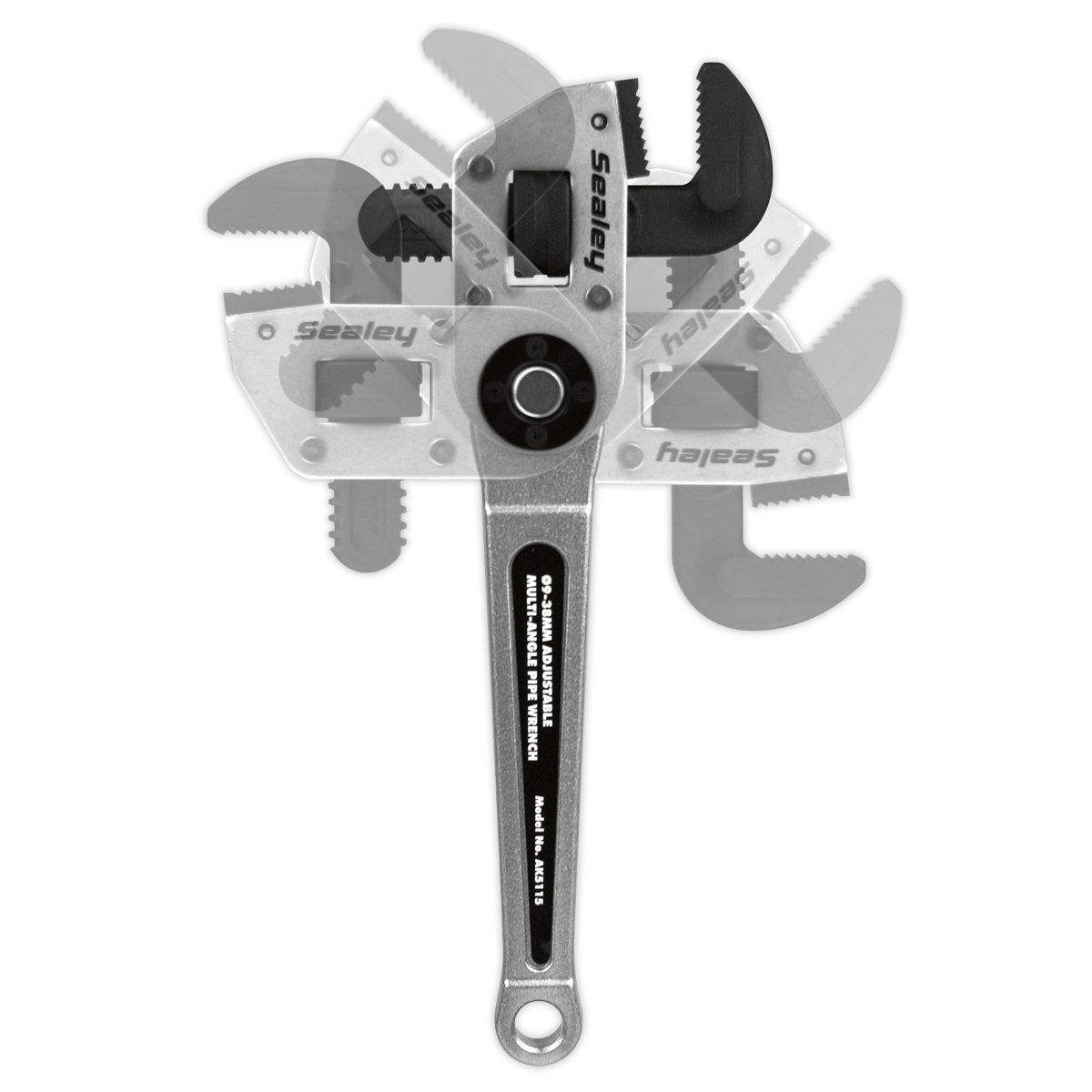 Premier Adjustable Multi-Angle Pipe Wrench 9-38mm