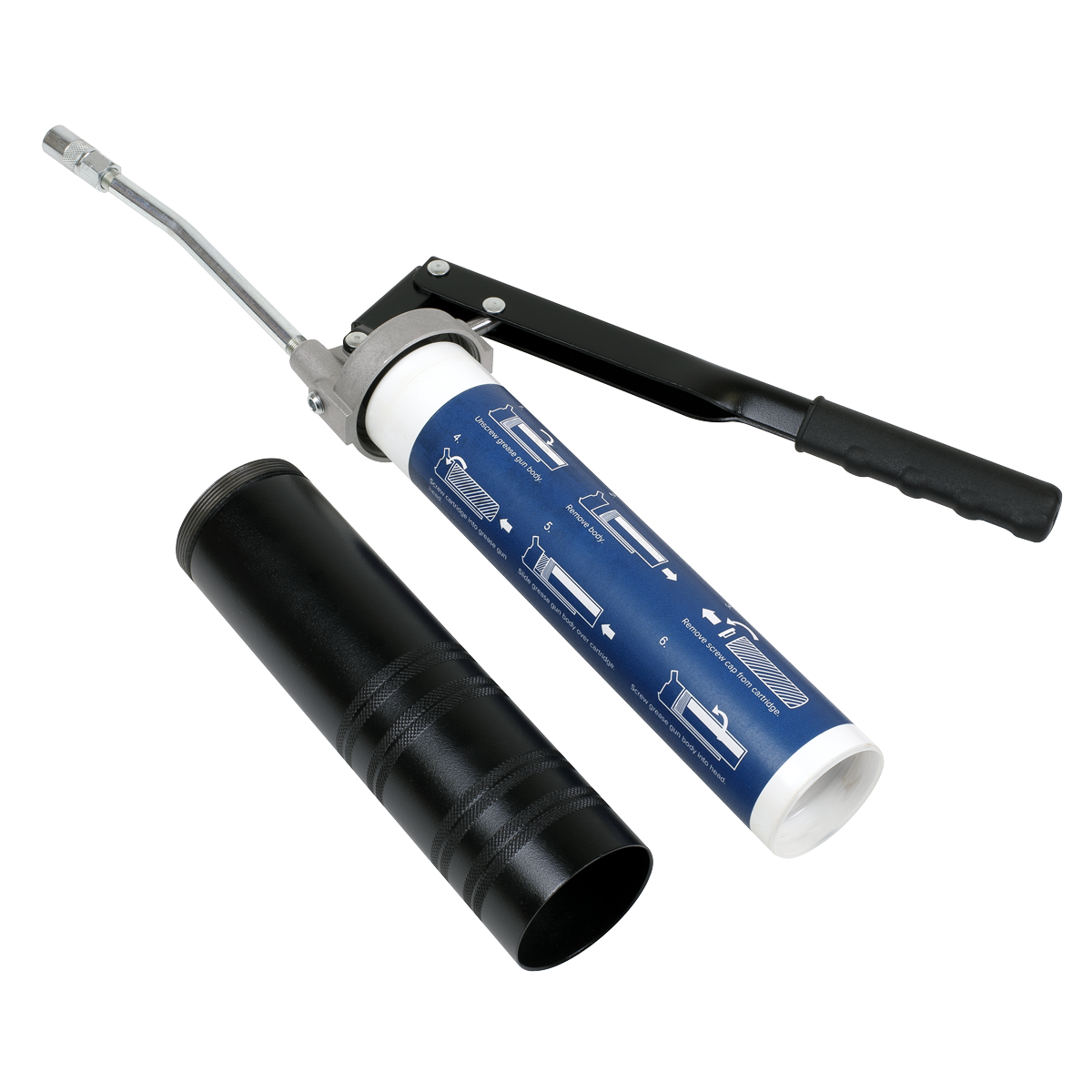 Manual Screw-Type Grease Gun