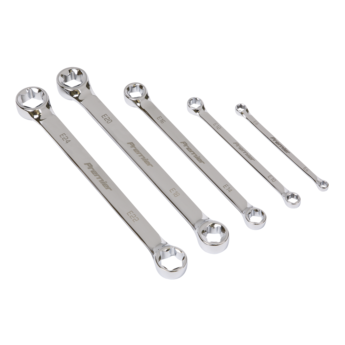 Premier TRX-Star* Double End Spanner Set 5pc