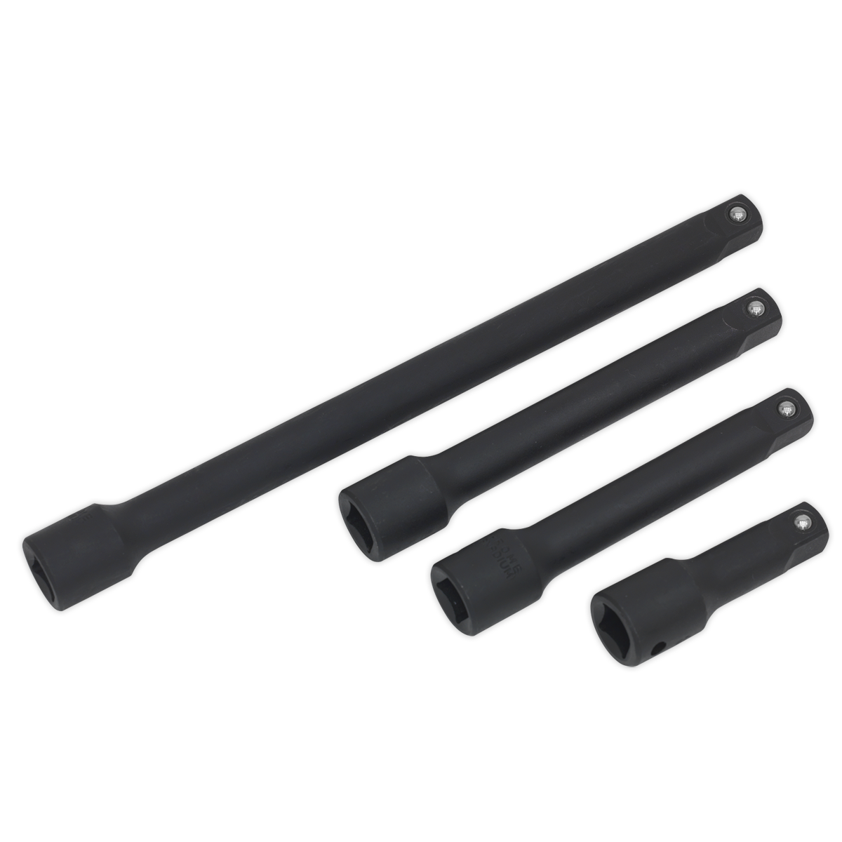 Premier Impact Extension Bar Set 1/2"Sq Drive 4pc