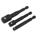 Premier Impact Socket Adaptor Set 3pc