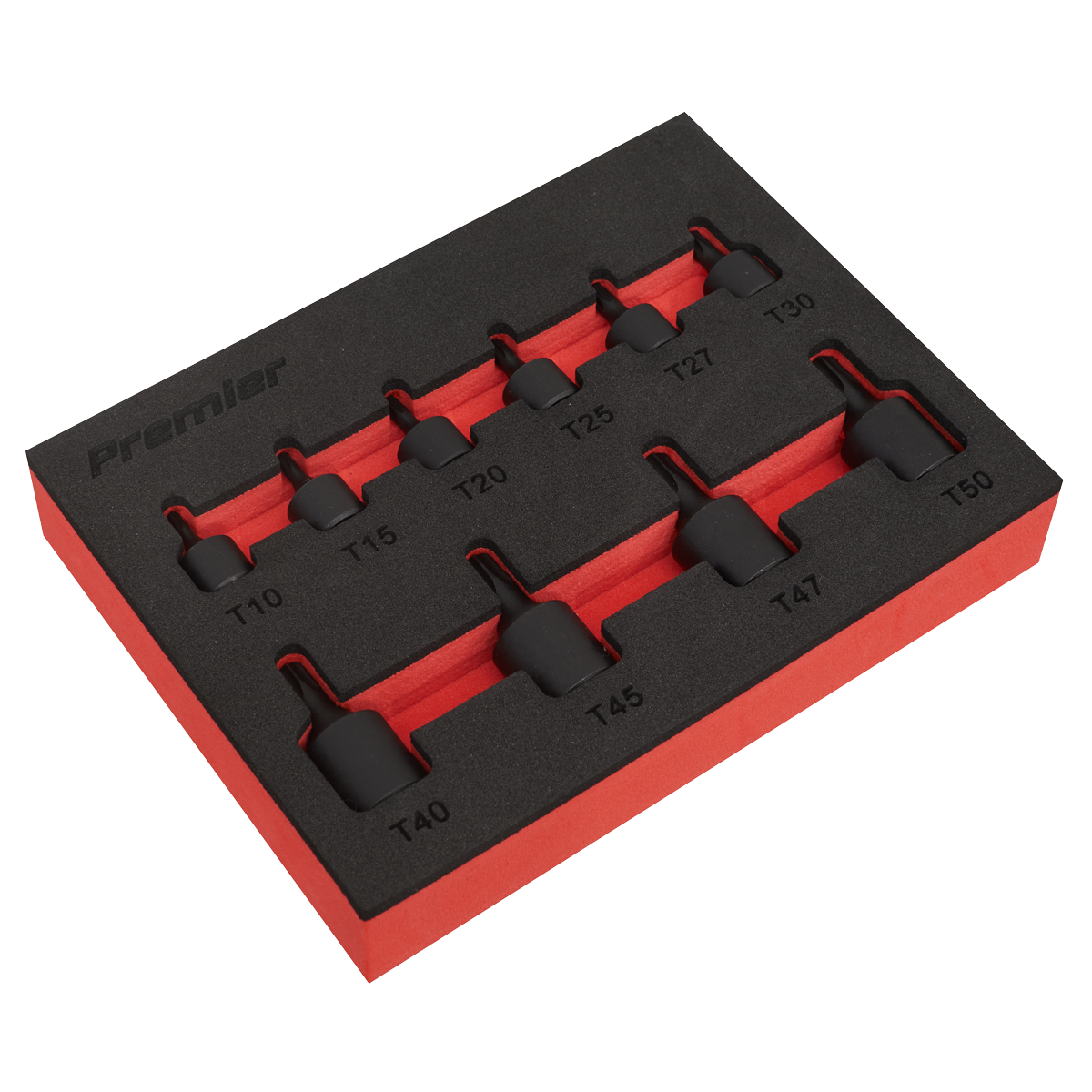 Premier Low Profile TRX-Star* Impact Socket Bit Set 1/4" & 3/8"Sq Drive 10pc