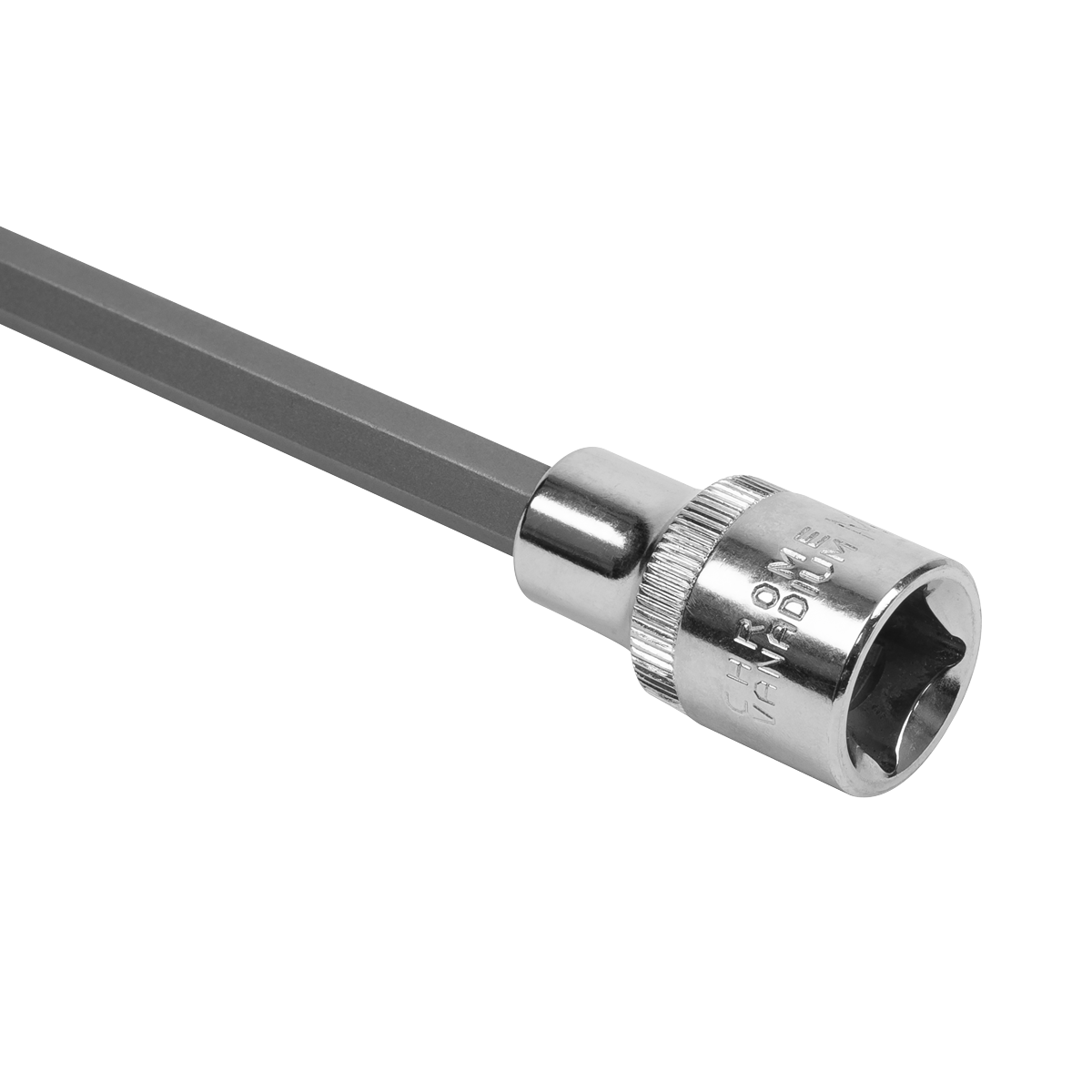 Premier Extra-Long Spline Socket Bit M8 x 800mm 1/2"Sq Drive