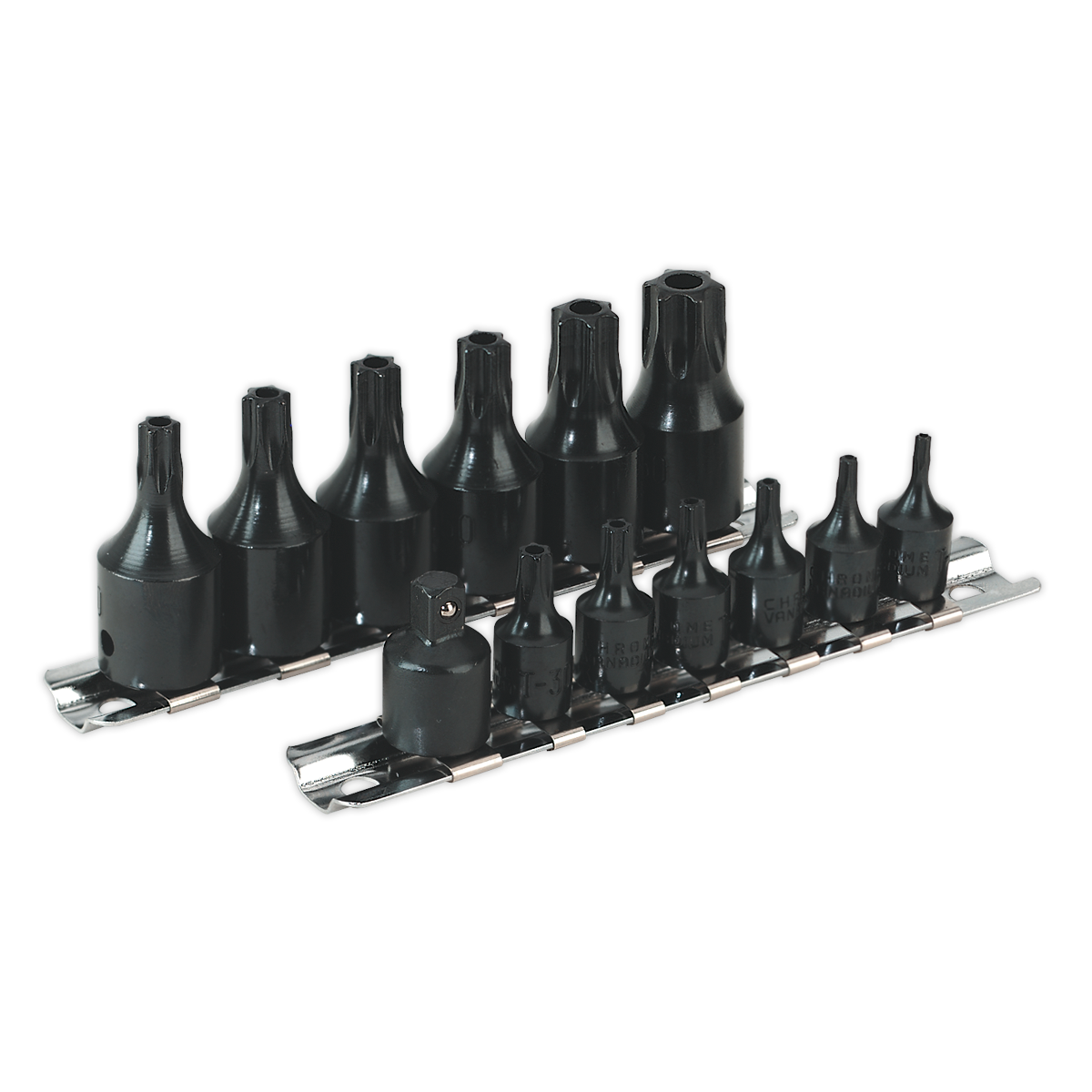 Premier TRX-Star* Security Socket Bit Set 1/4" & 3/8"Sq Drive 13pc
