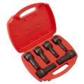 Premier Hex Impact Socket Bit Set 3/4"Sq Drive 6pc