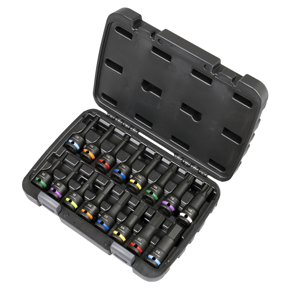 Premier Hex & TRX-Star* Impact Socket Bit Set 1/2"Sq Drive 1