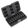 Premier TRX-Star* Impact Socket Bit Set 1/2"Sq Drive 8pc