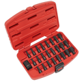 Premier TRX-Star*/Hex/Spline Impact Bit Set 1/2"Sq Drive 25p