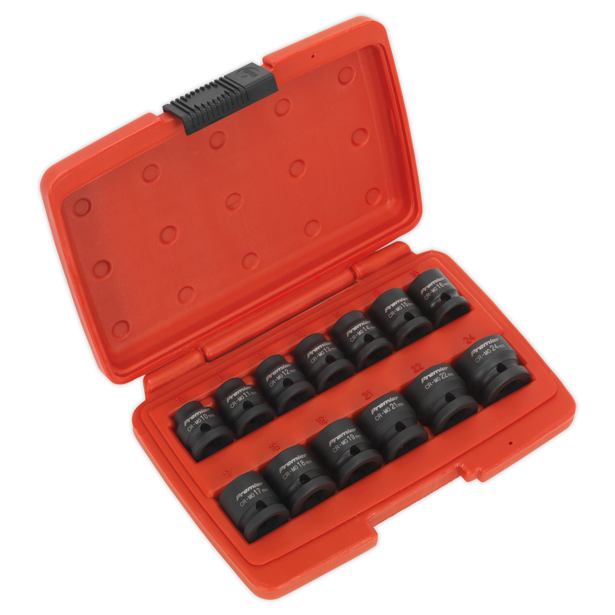 Premier Low Profile Impact Socket Set 1/2"Sq Drive 13pc