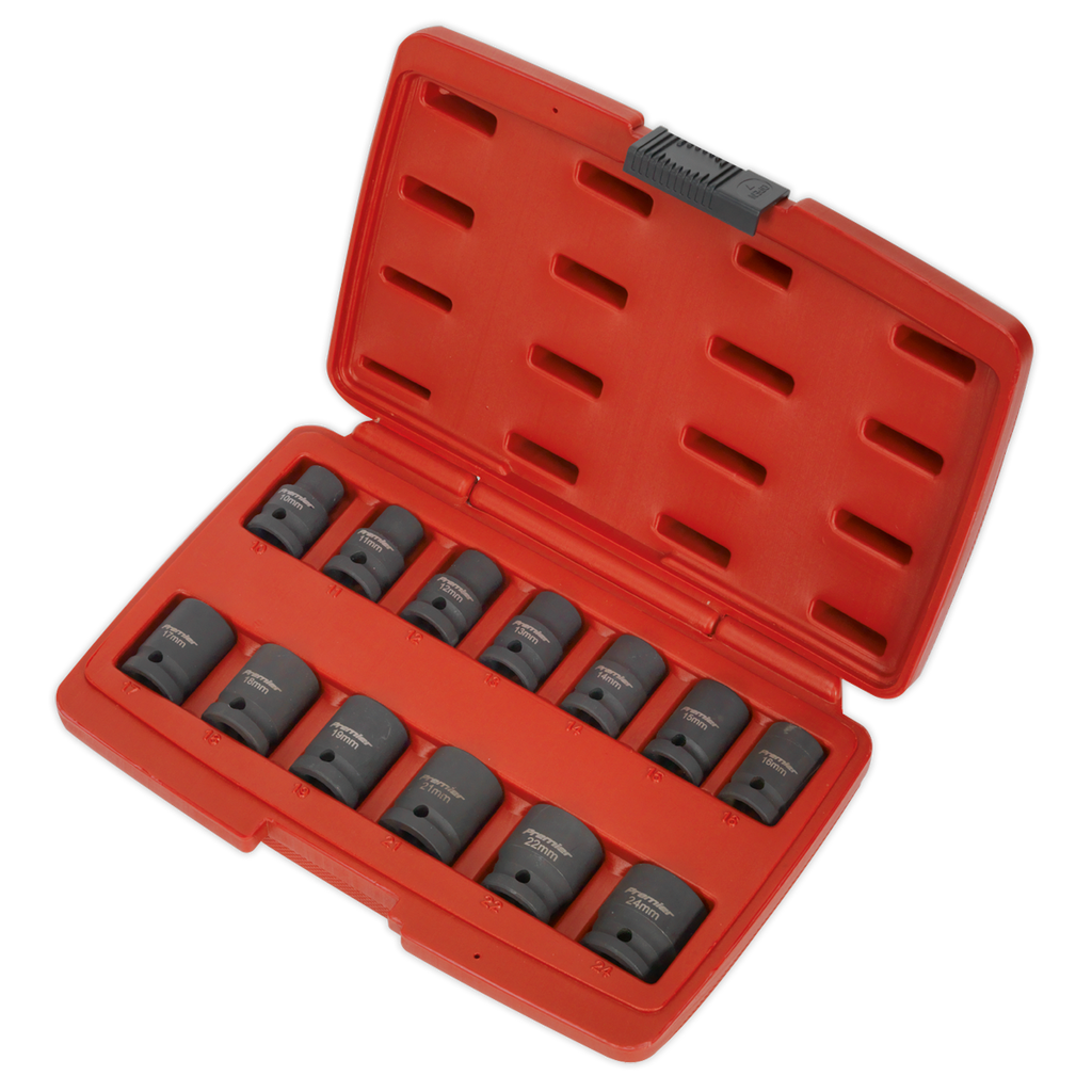 Premier Total Drive® Impact Socket Set 1/2"Sq Drive 13pc