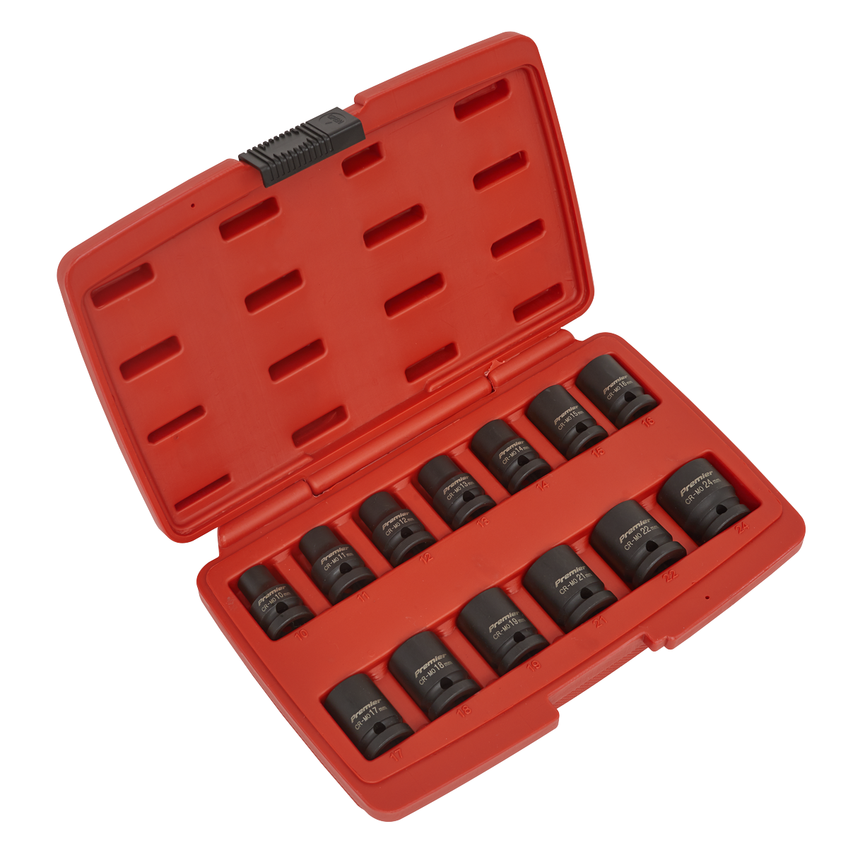 Premier Impact Socket Set 1/2"Sq Drive 12-point 13pc