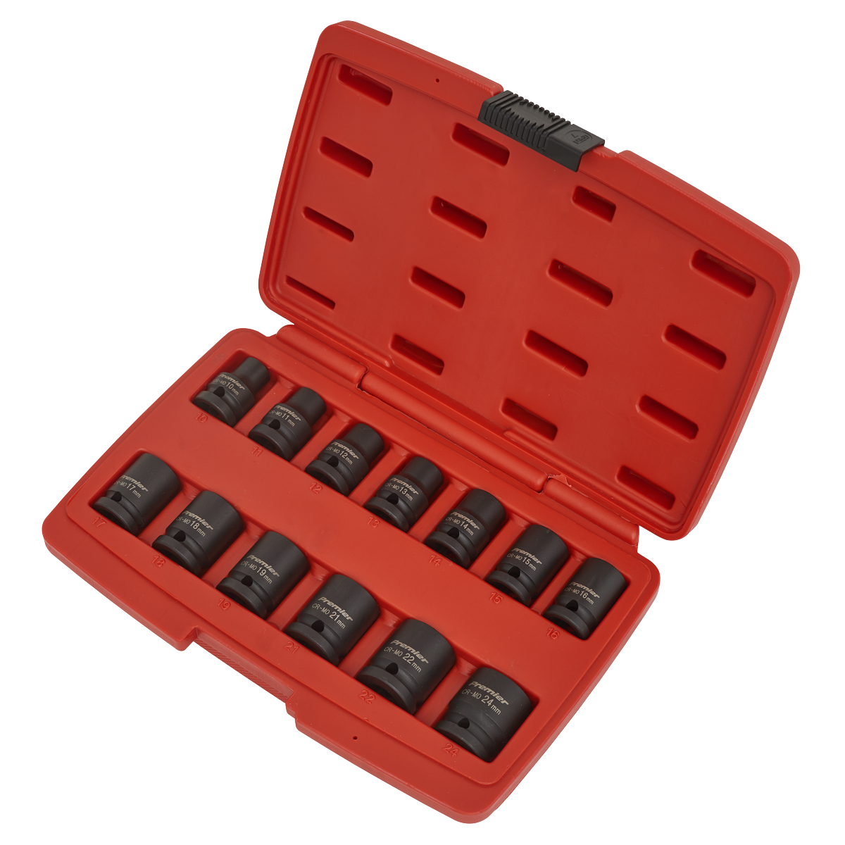 Premier Impact Socket Set 1/2"Sq Drive 12-point 13pc