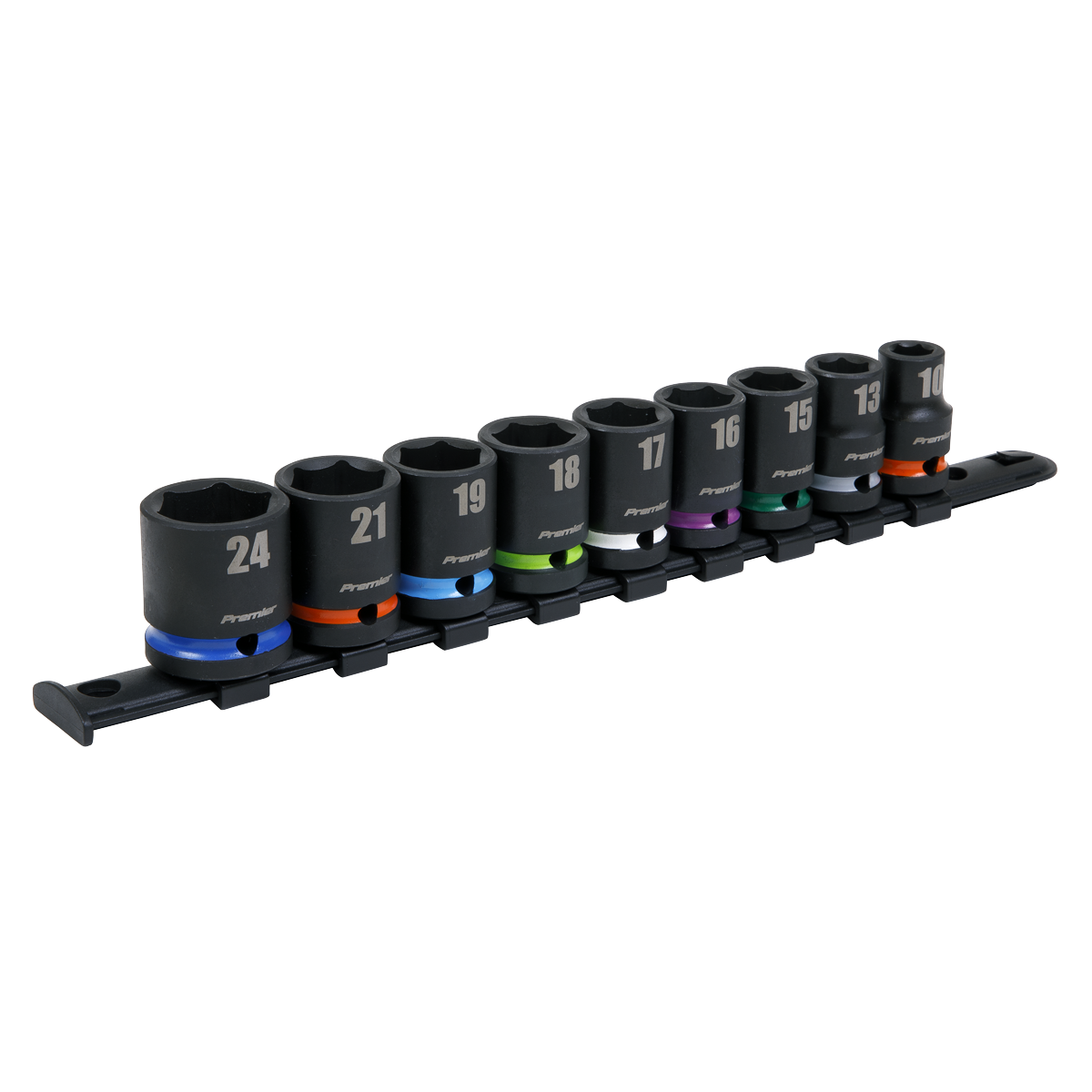 Premier Impact Socket Set 1/2"Sq Drive 9pc