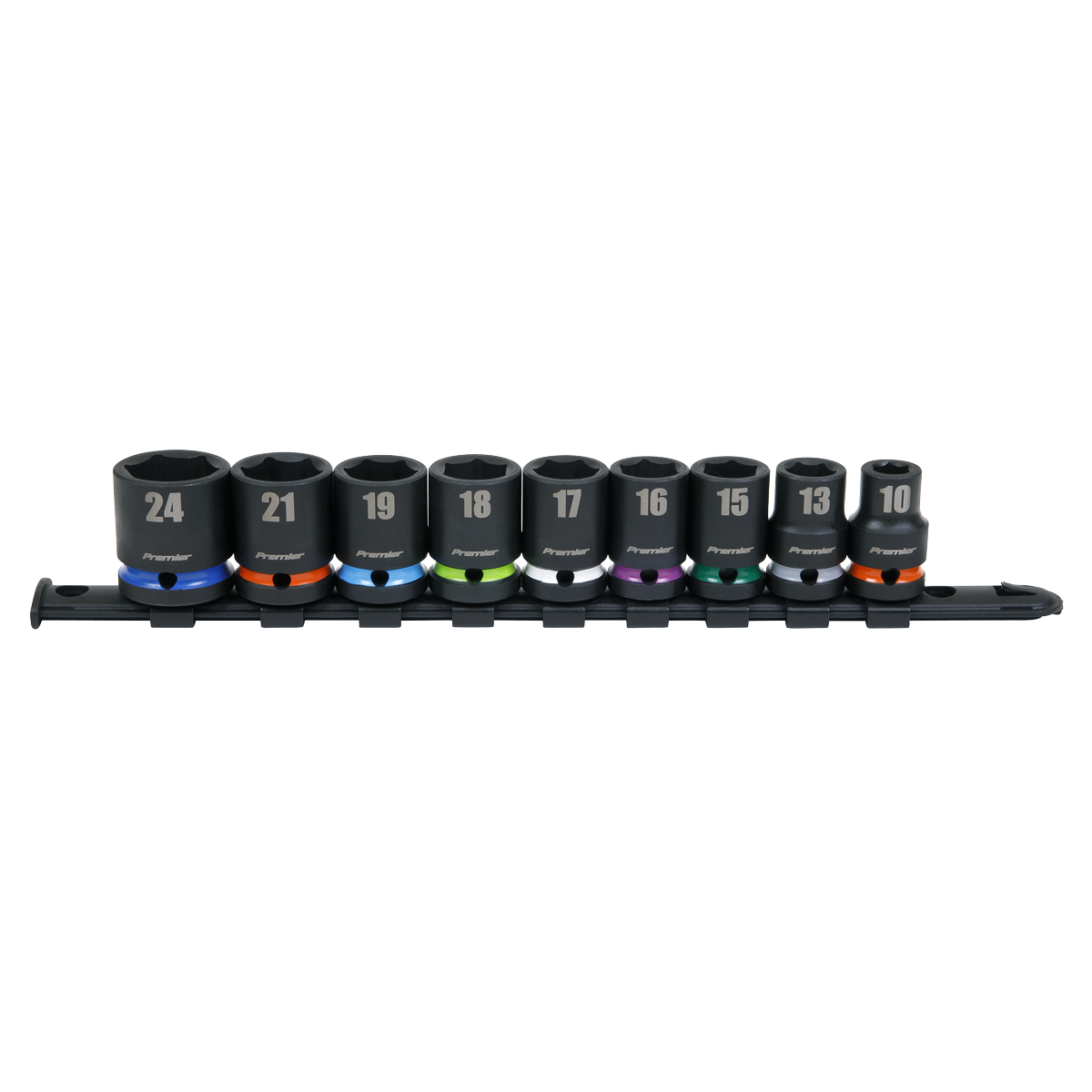 Premier Impact Socket Set 1/2"Sq Drive 9pc
