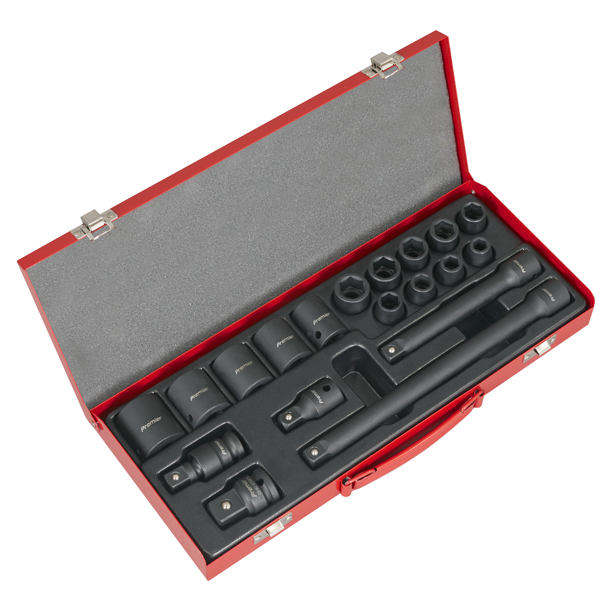 Premier Impact Socket Set 1/2"Sq Drive 19pc