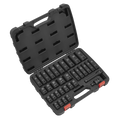 Premier Impact Socket Set 1/2"Sq Drive 34pc