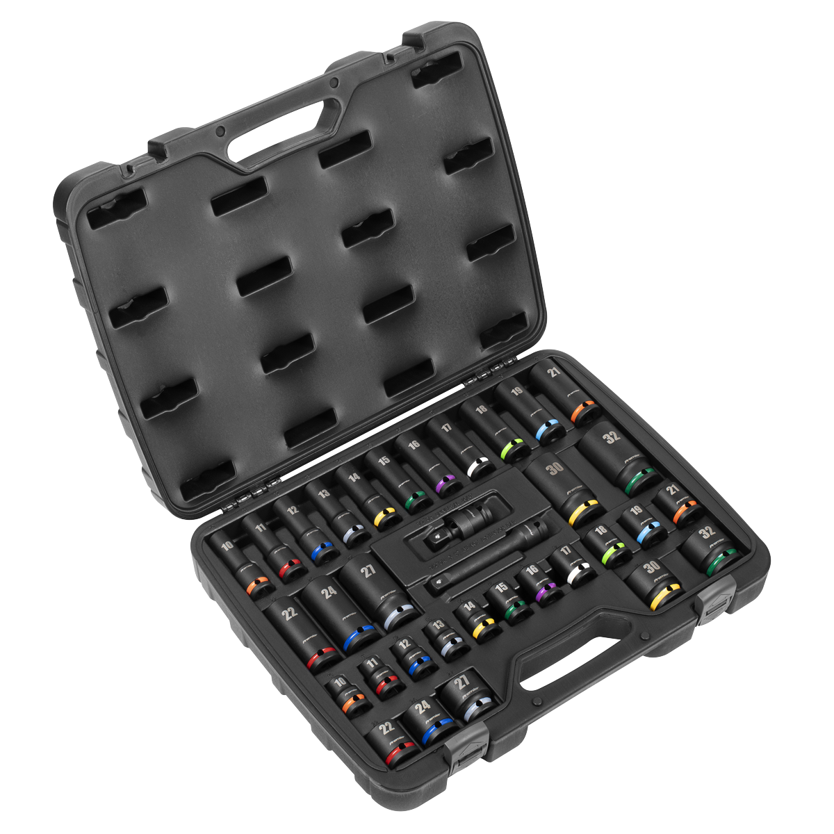 Premier Impact Socket Set 1/2"Sq Drive 34pc