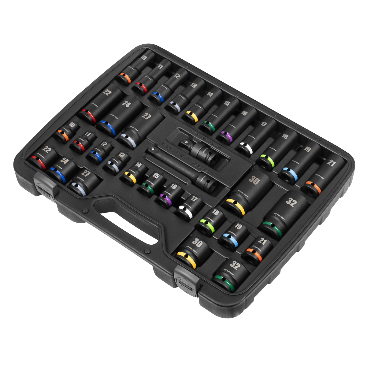 Premier Impact Socket Set 1/2"Sq Drive 34pc