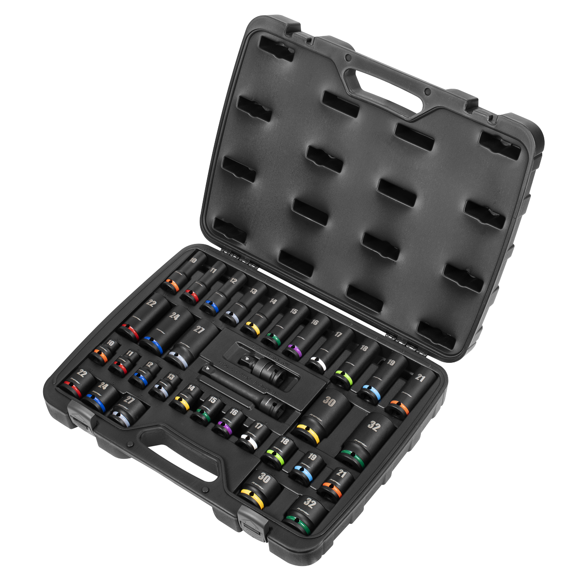 Premier Impact Socket Set 1/2"Sq Drive 34pc