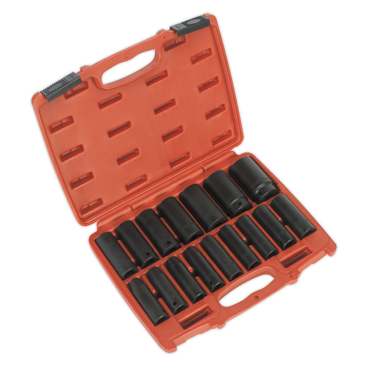 Premier Deep Impact Socket Set 1/2"Sq Drive 16pc