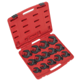 Premier Crow's Foot Spanner Set 1/2"Sq Drive 14pc