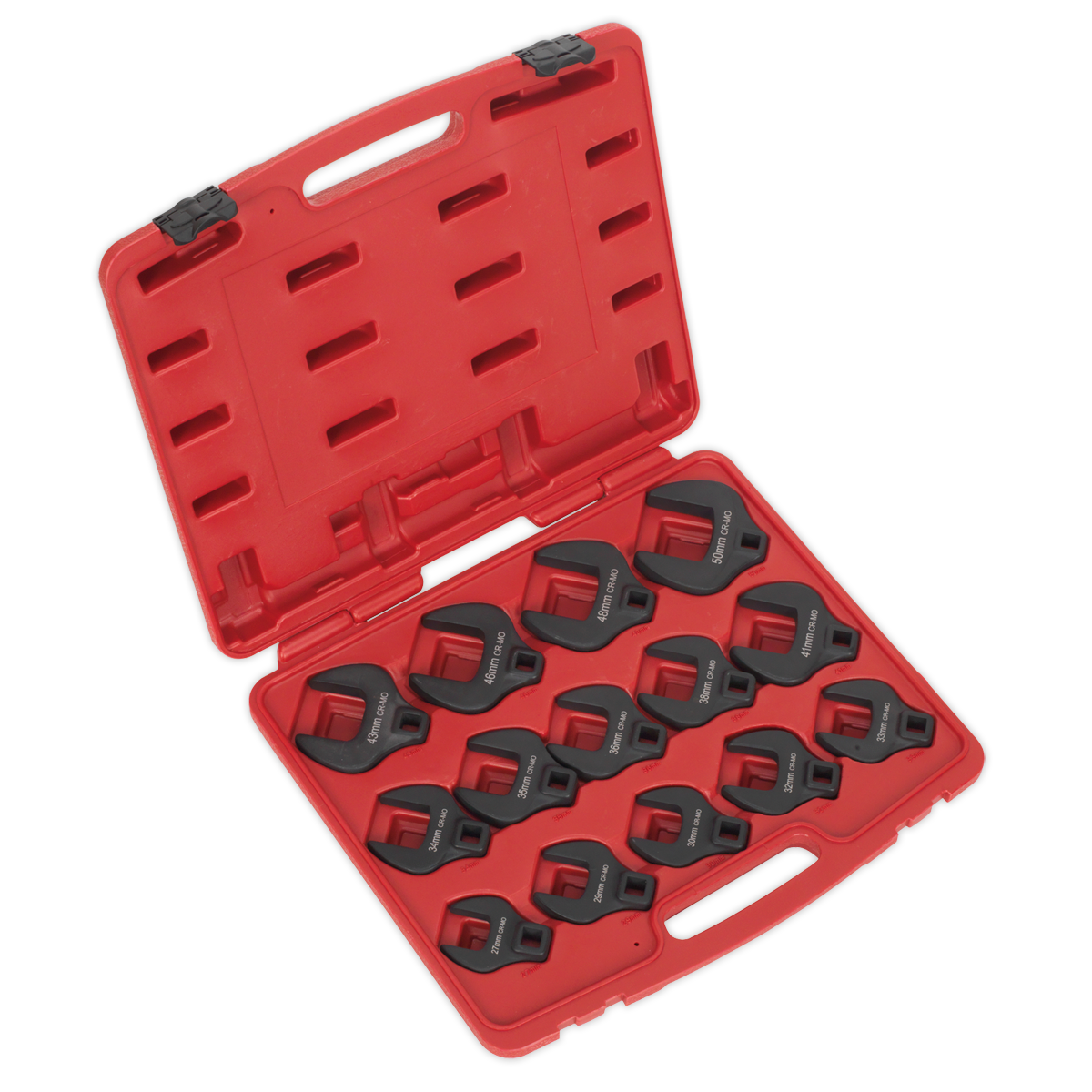 Premier Crow's Foot Spanner Set 1/2"Sq Drive 14pc