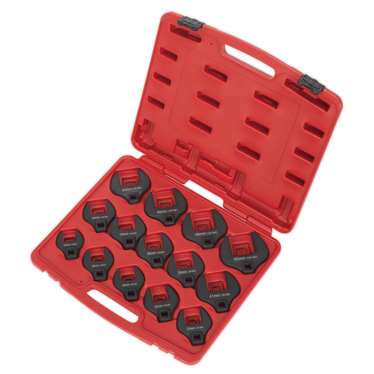Premier Crow's Foot Spanner Set 1/2"Sq Drive 14pc