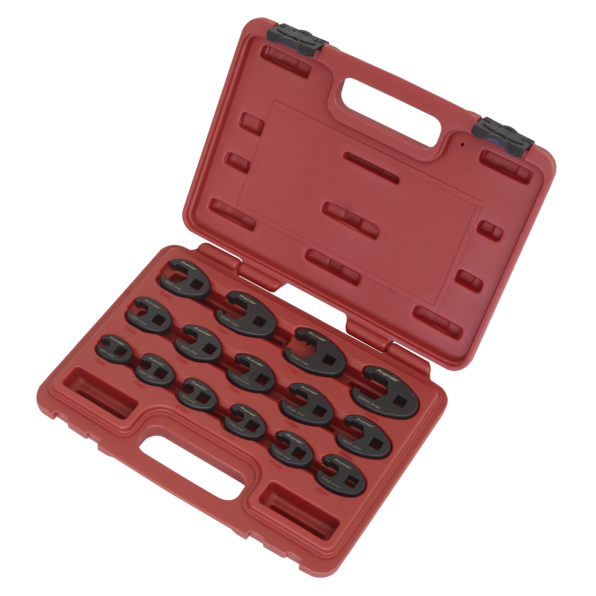 Premier Crow's Foot Spanner Set 3/8"Sq Drive 15pc