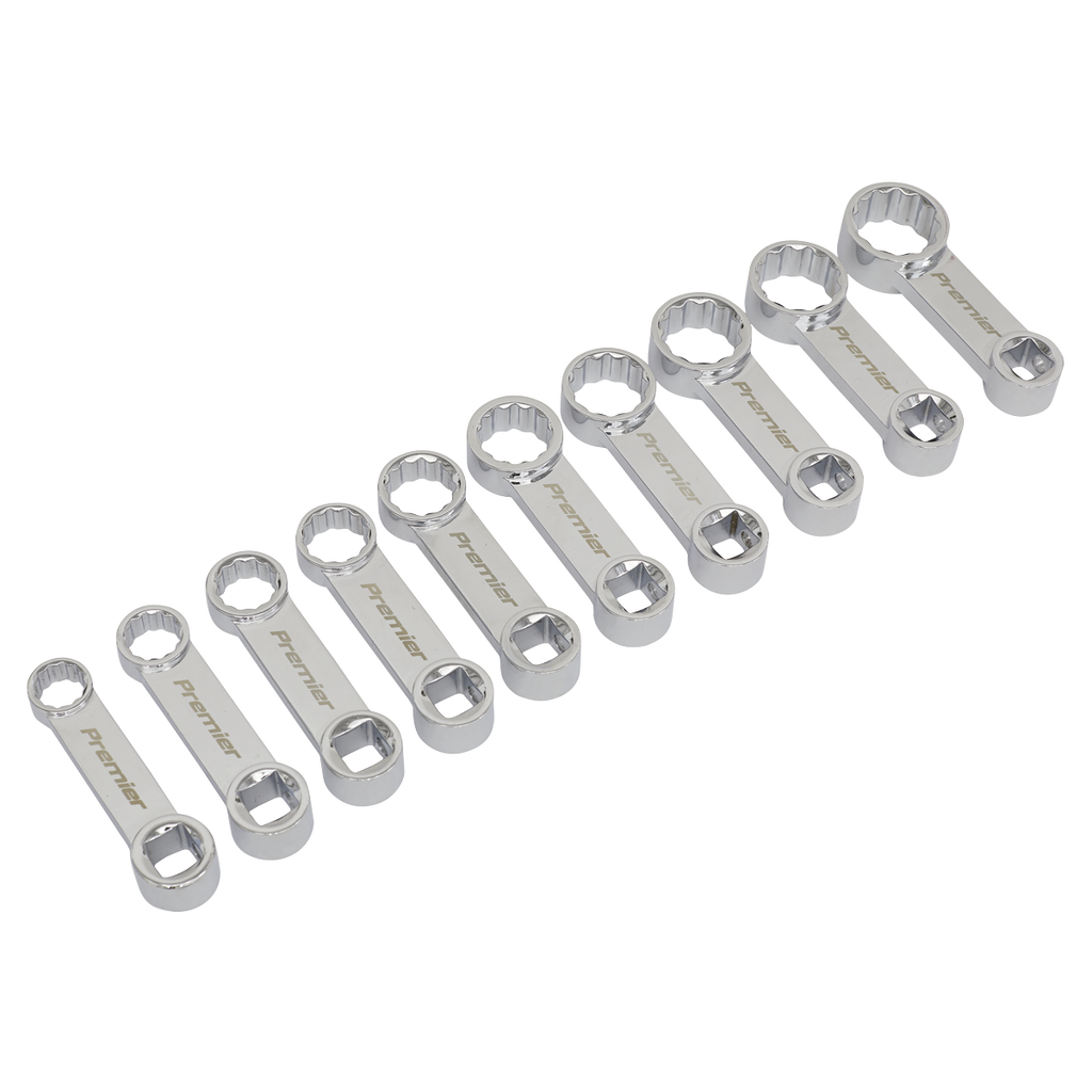 Premier Torque Adaptor Spanner Set 3/8"Sq Drive 10pc