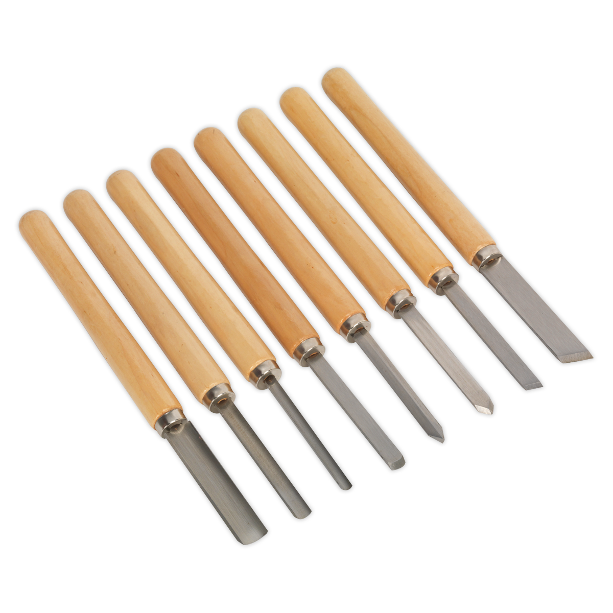 Wood Turning Chisel Set 8pc