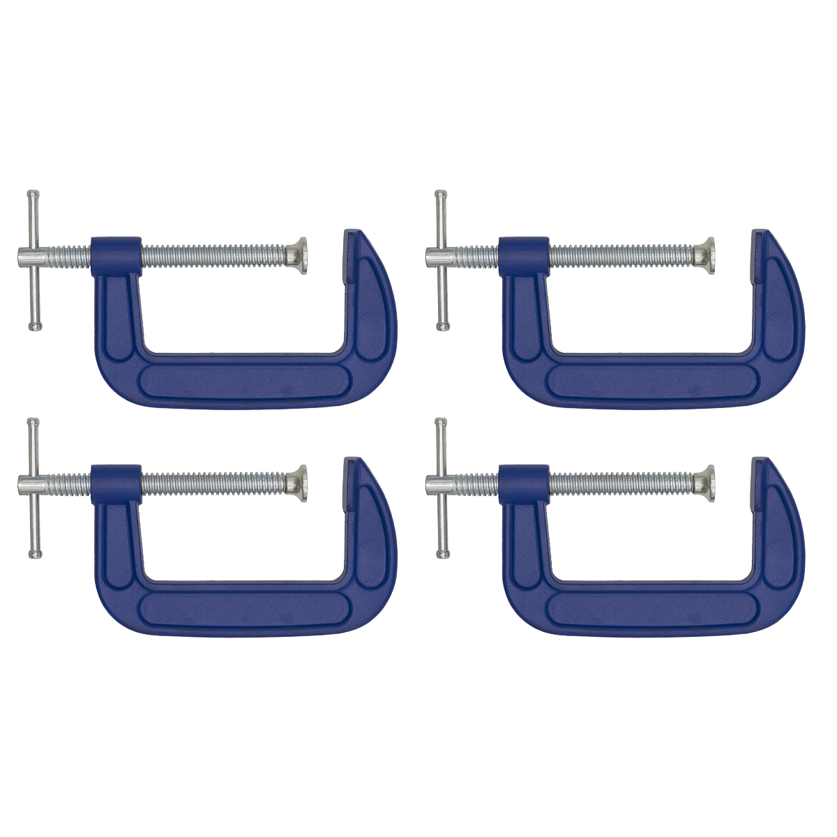 G-Clamp Set 100mm 4pc