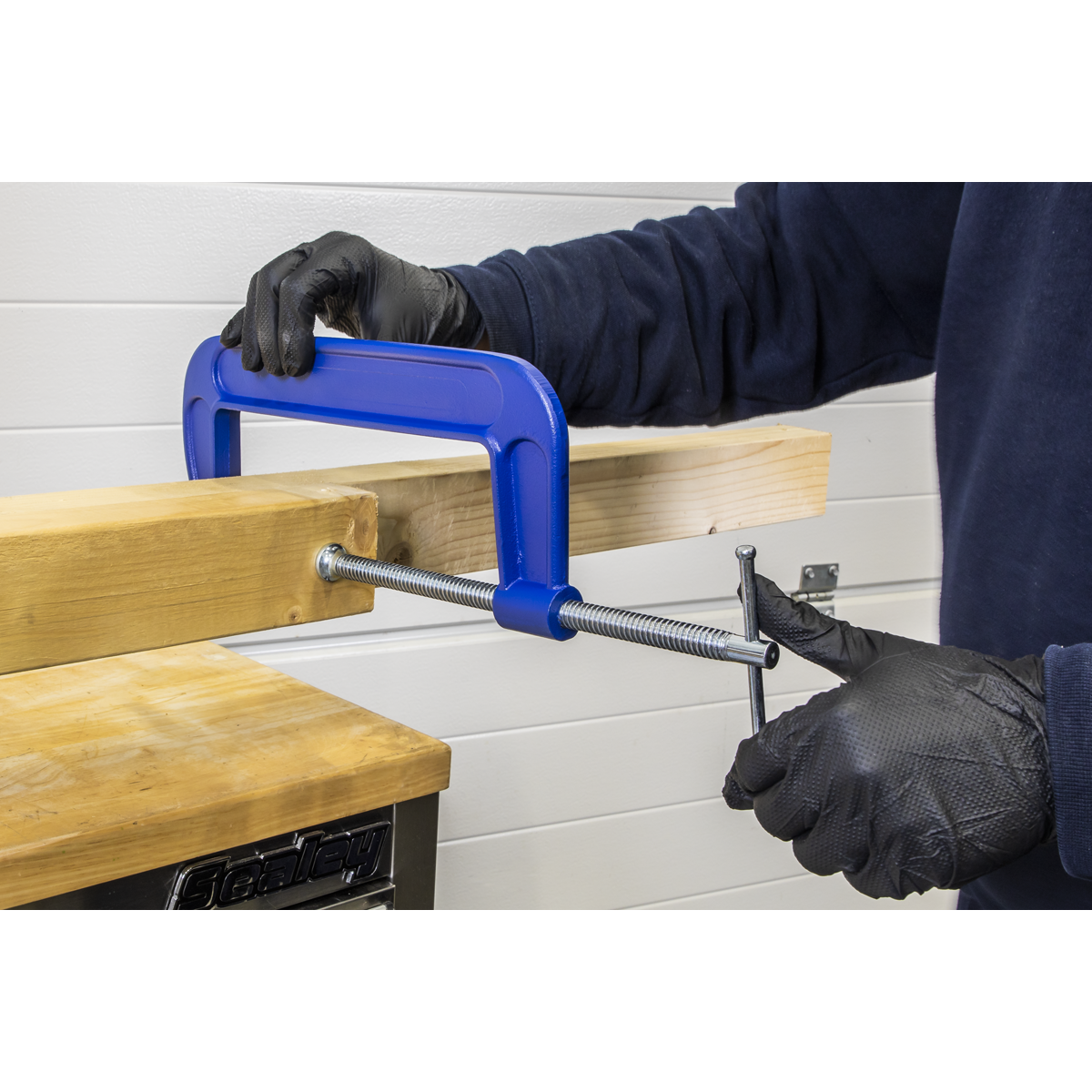 G-Clamp Set 200mm 4pc