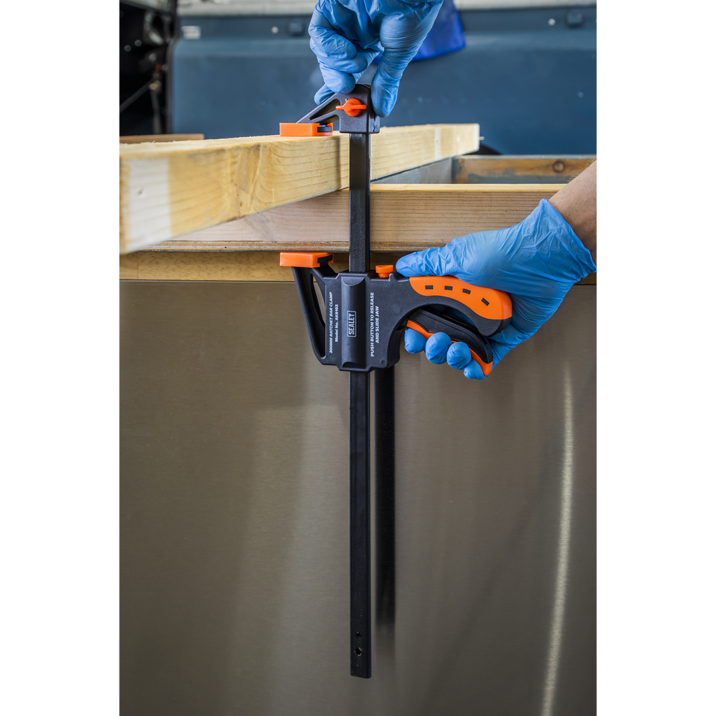 Ratchet Bar Clamp Set 300mm 4pc