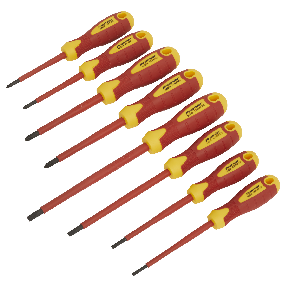 Premier Screwdriver Set 8pc - VDE Approved