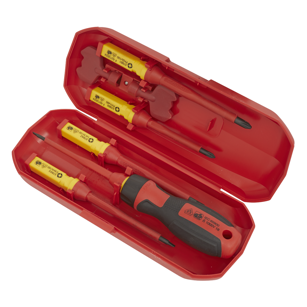 Premier Interchangeable Screwdriver Set 8pc - VDE Approved