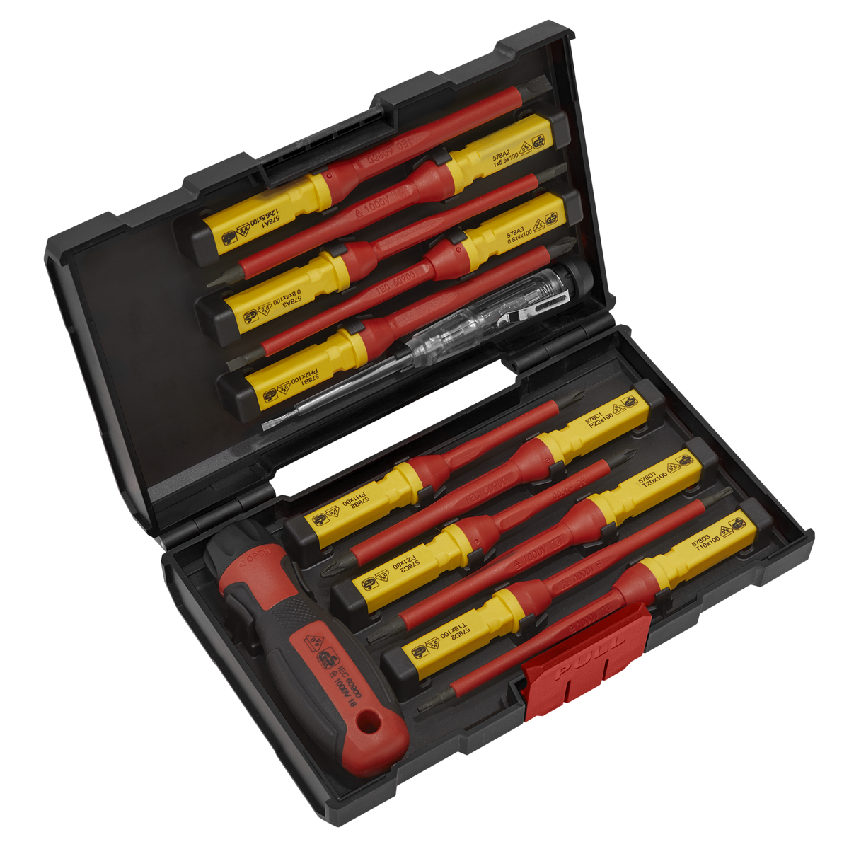 Premier Interchangeable Screwdriver Set 13pc - VDE Approved