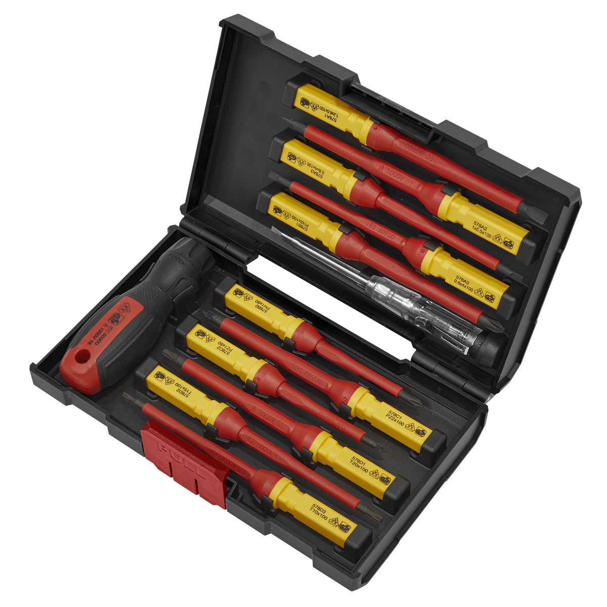 Premier Interchangeable Screwdriver Set 13pc - VDE Approved