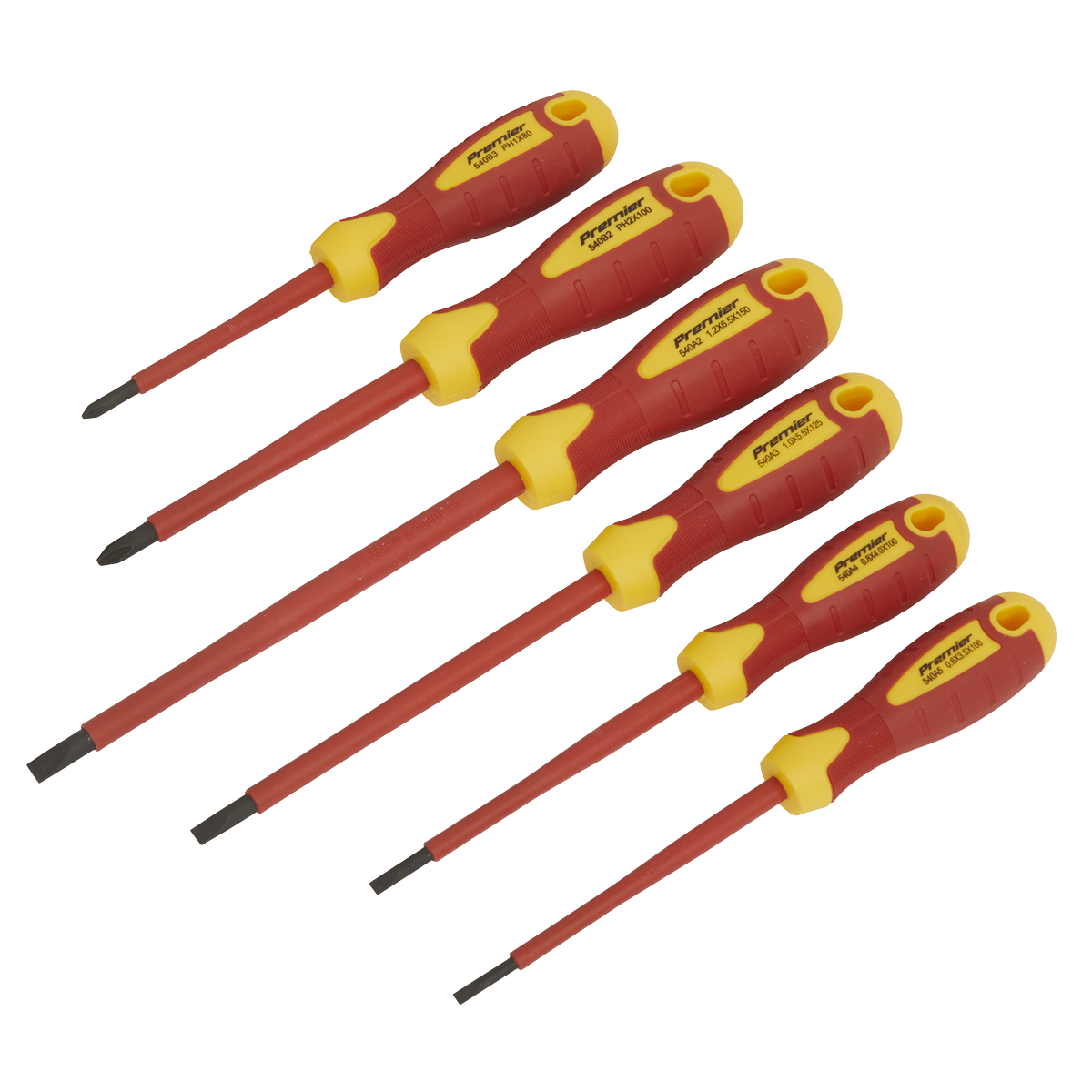 Premier Screwdriver Set 6pc - VDE Approved