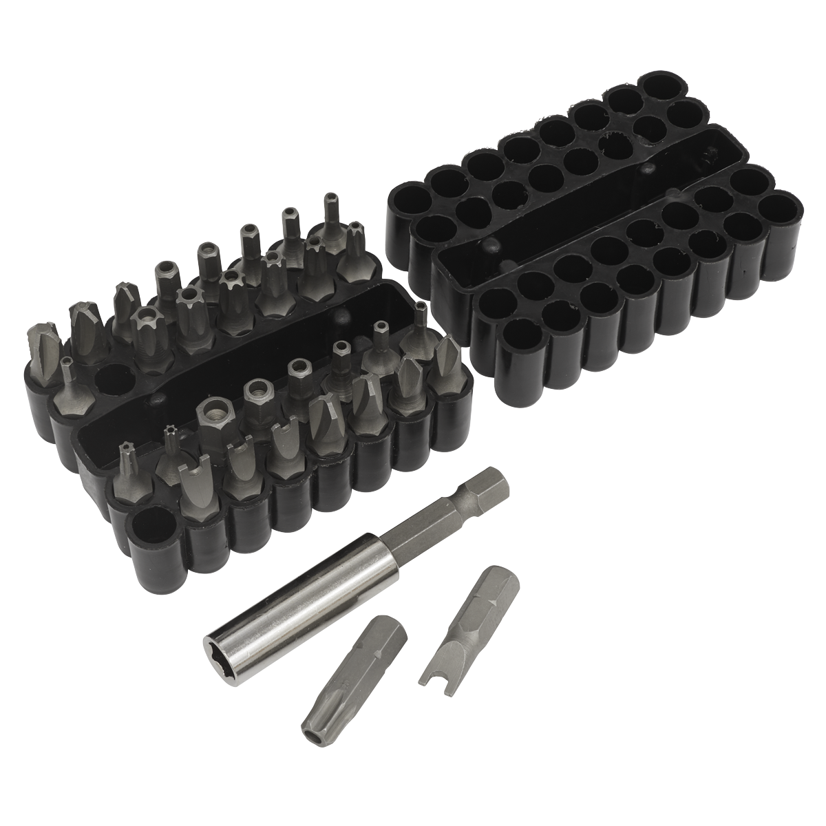 Premier Power Tool Security Bit & Magnetic Adaptor Set 33pc