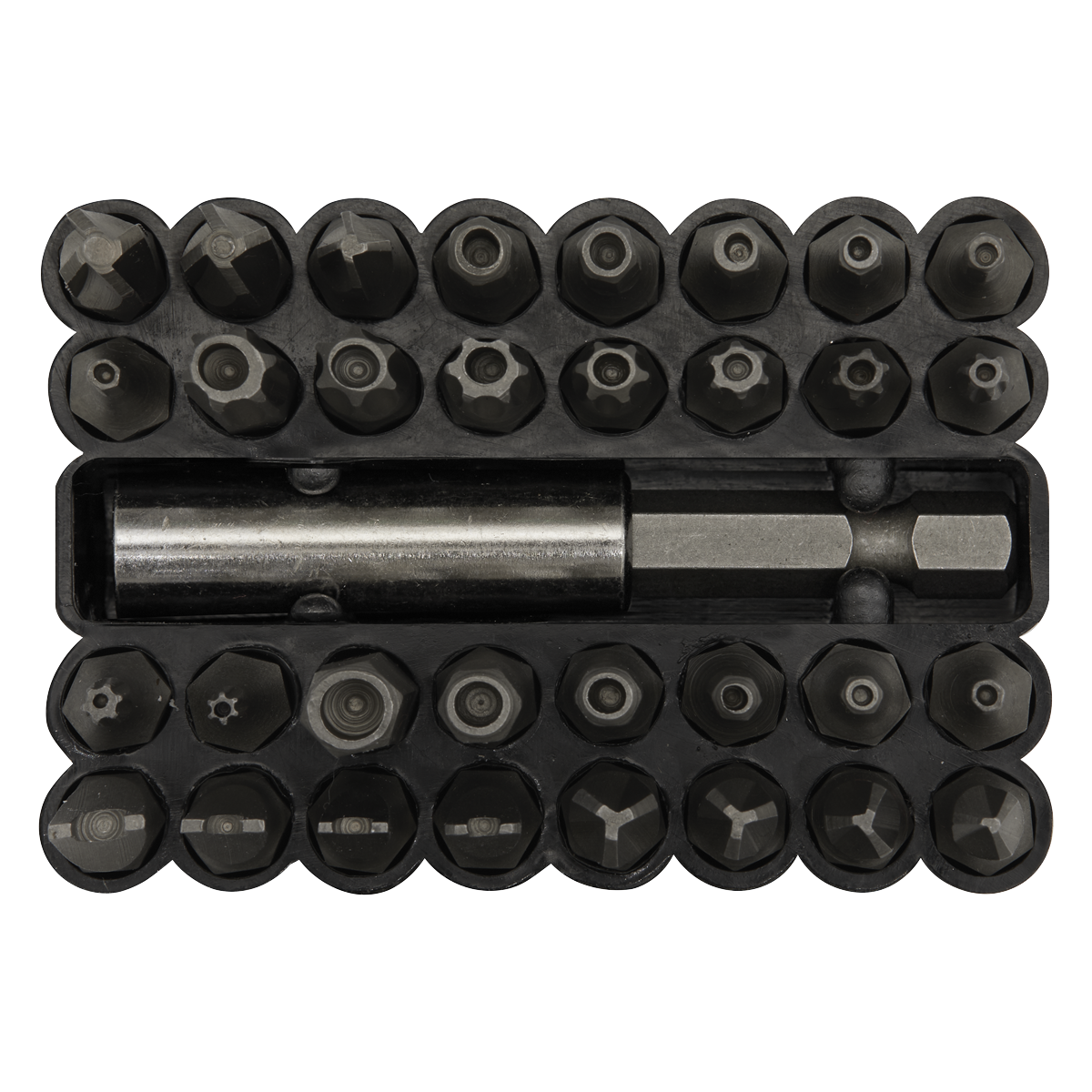 Premier Power Tool Security Bit & Magnetic Adaptor Set 33pc