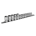 Premier TRX-Star* Socket Set 1/4", 3/8" & 1/2"Sq Drive E4-E2