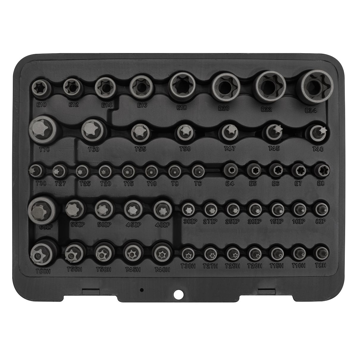 Premier TRX-Star* Master Socket Set 52pc 1/4", 3/8" & 1/2"Sq Drive 52pc