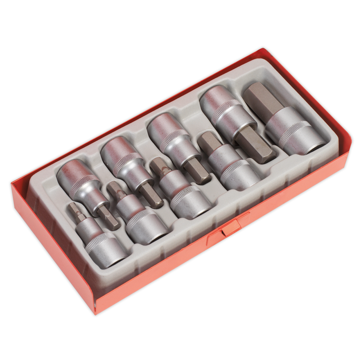 Premier Hex Socket Bit Set 1/2"Sq Drive 9pc